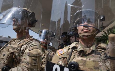 National Guard troops were quietly withdrawn from Los Angeles, Chicago and Portland: Report