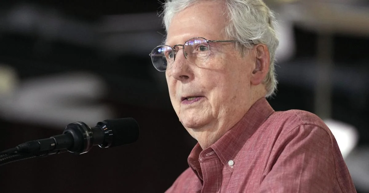 Mitch McConnell Released From Hospital More than a Week After Experiencing "Flu-Like Symptoms"